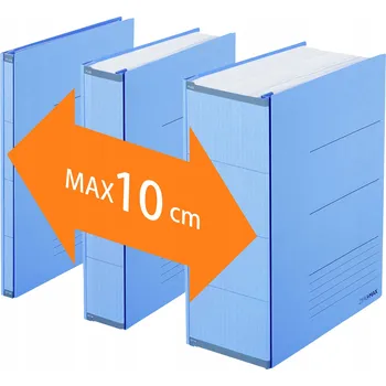 Desky s klipem PLUS ZERO MAX A4 modré