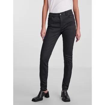 Dámské džíny Džíny Pieces Schwarz 6165118 XS