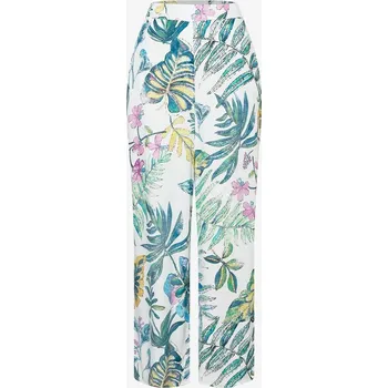 Dámské kalhoty More & More Weiß/ Blau 9576415 38