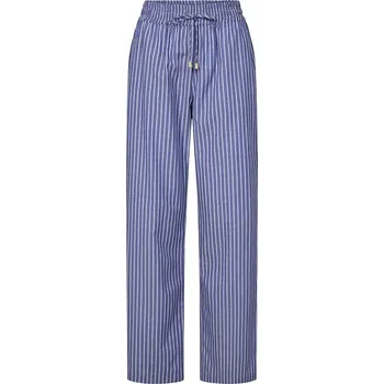 Dámské kalhoty NÜMPH Blau/ Weiß 4364142 36