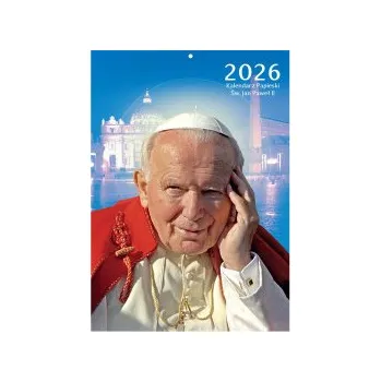 Kalendář Kalendarz 2026 A4 Wieloplanszowy Papieski