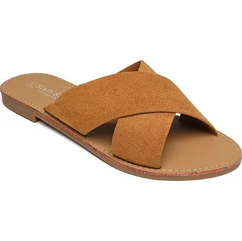Dámské žabky Sixth Sens Hellbraun 6851334 37