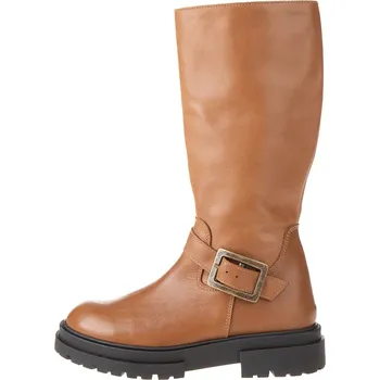 Dívčí kozačky lamino Hellbraun 313099 34