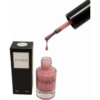 Lak na nehty OYAFUN Lak na nehty černý S17 8 ml