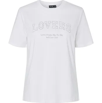 Dámské tričko Tričko Pieces Weiß 897889 M