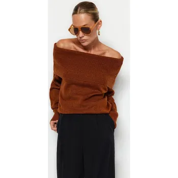 Dámský svetr trendyol Hellbraun 4791481 L