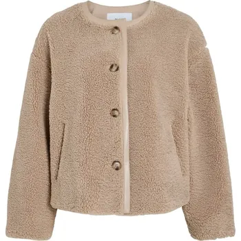 Dámská vesta Bunda Vila Beige 4673364 34