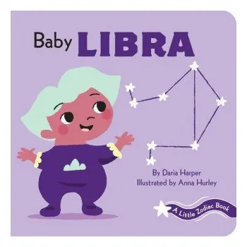 Kniha Little Zodiac Book: Baby Libra – Anna Hurley (EN)