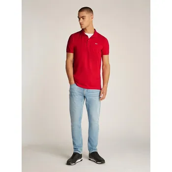 Pánské oblečení Tričko TOMMY JEANS Rot 111139 M
