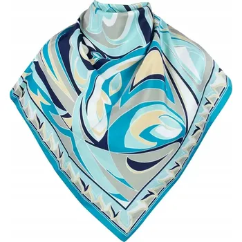 Šátek Geometrický šátek Agrafka špendlíky - polyester