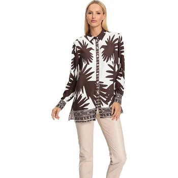 Dámská košile Košile Heine Weiß/ Braun 5128167 40