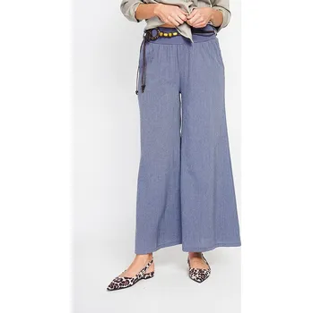 Dámské kalhoty Le Jardin du Lin Blau 387034 40