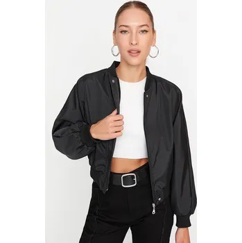 Dámská vesta Bunda trendyol Schwarz 1680854 L