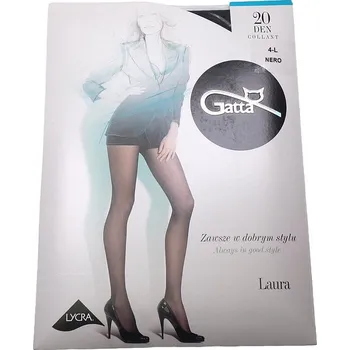 Dámská móda Punčochové kalhoty, Gatta, Laura 20, b. Nero: 170-185/112-124 (4L) (30940-31197)