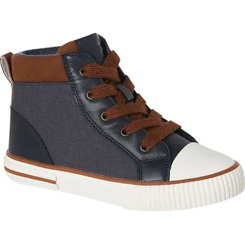 Chlapecké tenisky Boty vertbaudet Dunkelblau/ Hellbraun 9625458 29