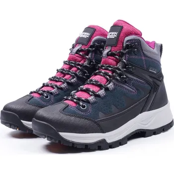 Dámská treková obuv Boty Icepeak Schwarz/ Dunkelblau/ Pink 5578836 39