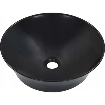 Umyvadlo Umyvadlo na desku kulaté VidaXL černé