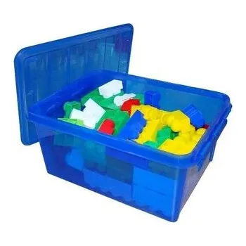 ostatní stavebnice Polesie Stavebnice Jumbo 63 kostek /kontejner/ / +3