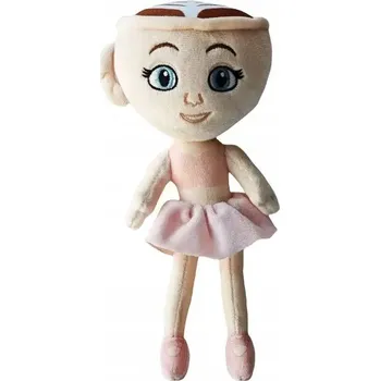 plyšák PLYŠOVÁ HRAČKA TUNG TUNG TUNG SAHUR PLYŠÁK BRAIN ROT - Baletka Cappuccina 24 cm