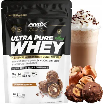 Protein Syrovátkový Koncentrát WPC Pure Whey Čokoláda - Ořech 500 g