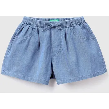 Dívčí kraťasy Benetton Hellblau 1046988 90