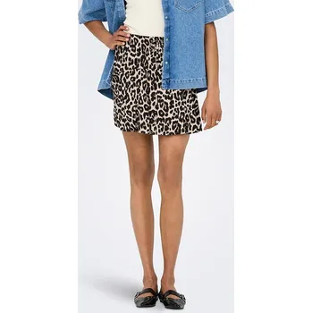 Dámské kraťasy Kraťasy ONLY Beige/ Braun 4244730 S