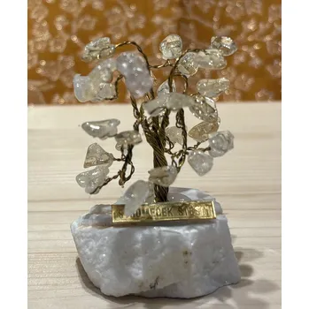 Drahý kámen Stromeček štěstí Citrín 5,5 cm