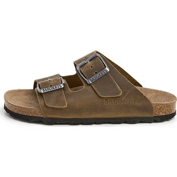 Chlapecké pantofle SABOKETS Khaki 4884040 39