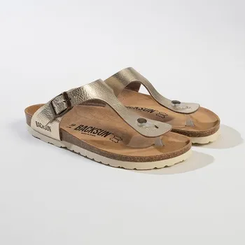 Dámské žabky BACKSUN Gold 2340356 40