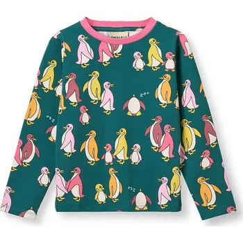 Dívčí tričko Tričko Småfolk Grün 9411747 92