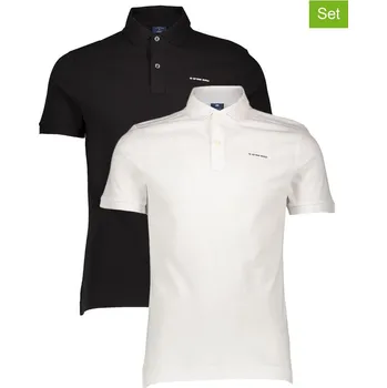 Pánské tričko Tričko G-Star Weiß/ Schwarz 4794618 XXL