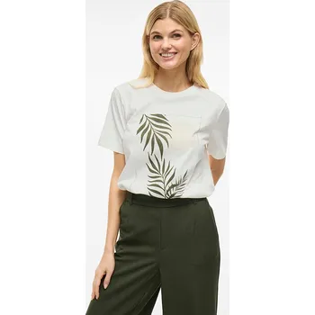 Dámské oblečení Tričko Vila Weiß 7288895 XS