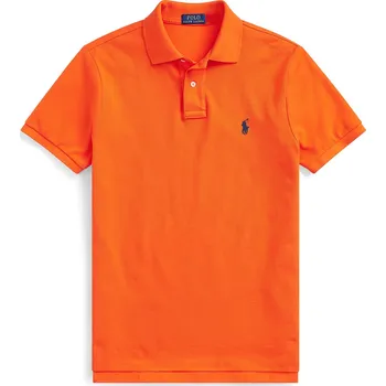 Pánská móda Tričko Polo Ralph Lauren Sailing Orange 1198694 S