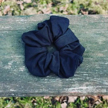 Gumička do vlasů - černá