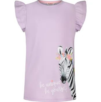 Dívčí tričko Tričko Topo Lila 4192533 128