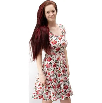 Dámské šaty ESITO | Dámské šaty Izabela - bílá / 38