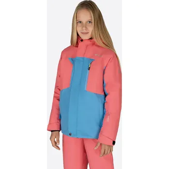 Dívčí bunda Fischer Rosa/ Blau 5292576 140