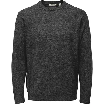 Pánský svetr Svetr ONLY & SONS Anthrazit 5296461 S