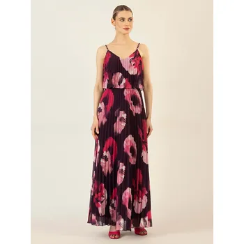 Dámské šaty Šaty APART Schwarz/ Pink 3440391 44