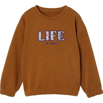 Dívčí mikina vertbaudet Hellbraun 3162312 116