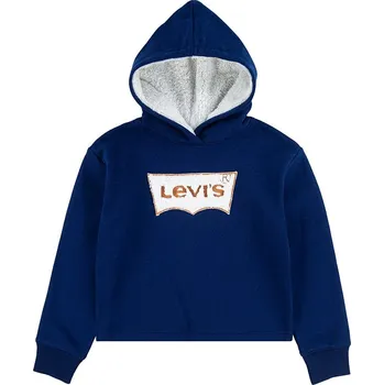 Dívčí mikina Levi's Kids Dunkelblau 7691672 140