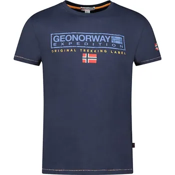 Chlapecké tričko Tričko Geographical Norway Dunkelblau 2061027 128