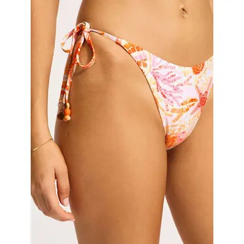 Dámské oblečení Plavky Seafolly Weiß/ Orange 8092156 XXS
