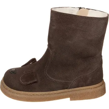 Dívčí kozačky kmins Dunkelbraun 7097776 25