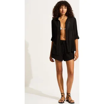 Dámské kraťasy Kraťasy Seafolly Schwarz 8017213 L