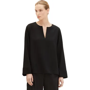 Dámské tričko Tom Tailor Schwarz 4048143 36