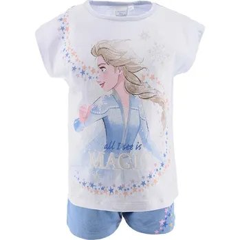 Tričko Disney Frozen Weiß/ Hellblau 7551720 104