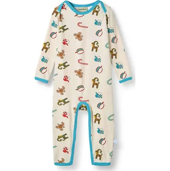 Dívčí džíny Småfolk Creme 9653605 98