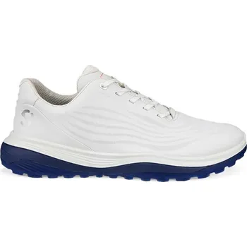 Golf Ecco LT1 pánské kožené golfové voděodolné boty, bílé