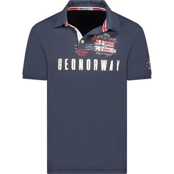 Pánské tričko Tričko Geographical Norway Dunkelblau 3338990 S